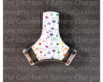 N7 and N8 Cochlear Y Battery Charger Sticker