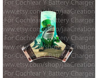 N7 and N8 Cochlear Y Battery Charger Sticker