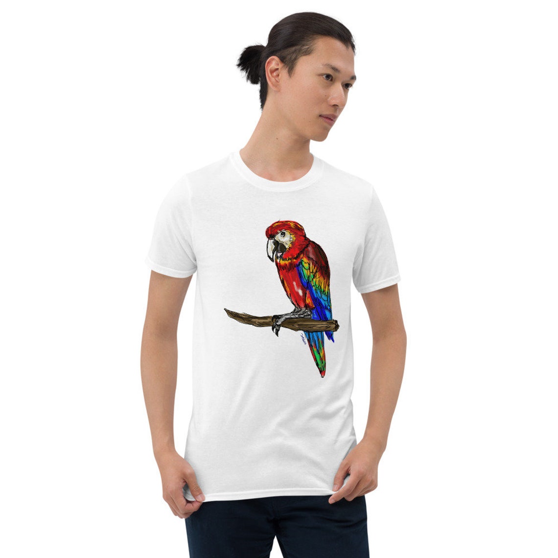 Guacamaya Unisex T-shirt / Honduras / Scarlet Macaw / Ara - Etsy