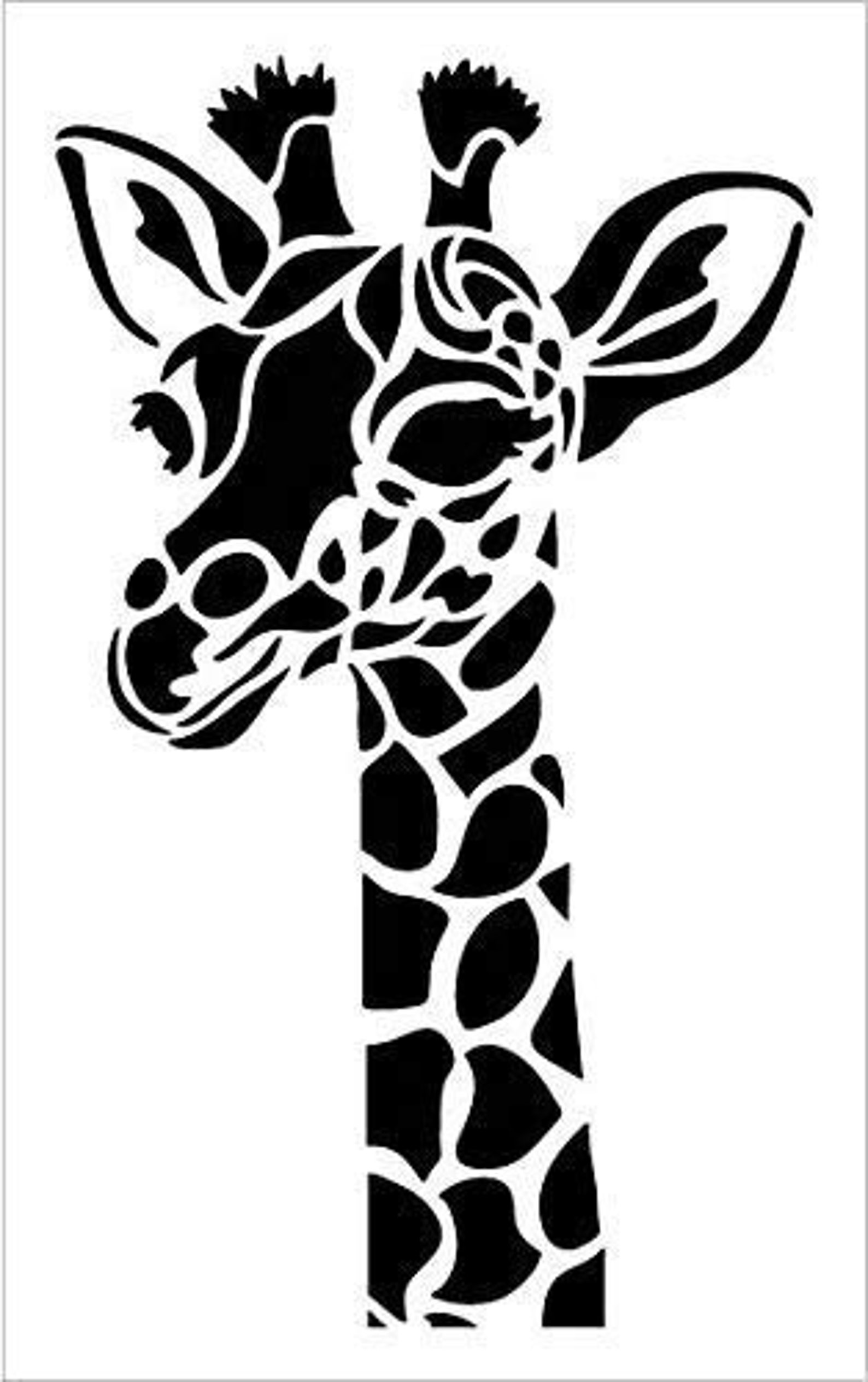 Giraffe Stencil Printable Printable World Holiday