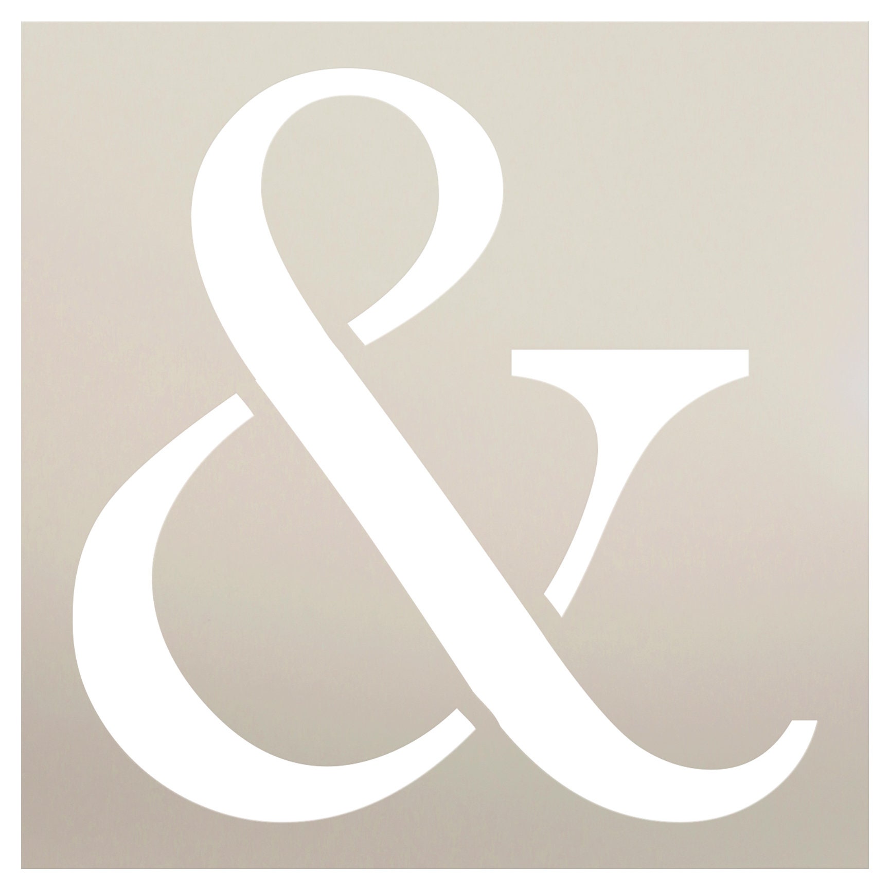 Classic Ampersand Stencil By StudioR12 Select Size Etsy classic-ampersand-stencil-by-studior12-select-size-etsy