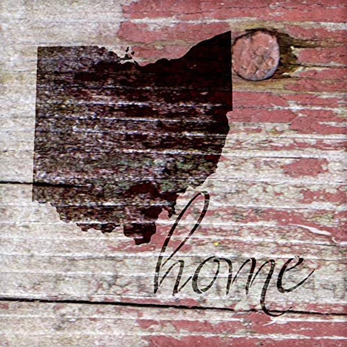 Home Ohio State Stencil by Studior12 Reusable Mylar - Etsy