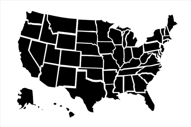 United States Map Stencil By Studior12 Craft DIY Home Decor Etsy united-states-map-stencil-by-studior12-craft-diy-home-decor-etsy