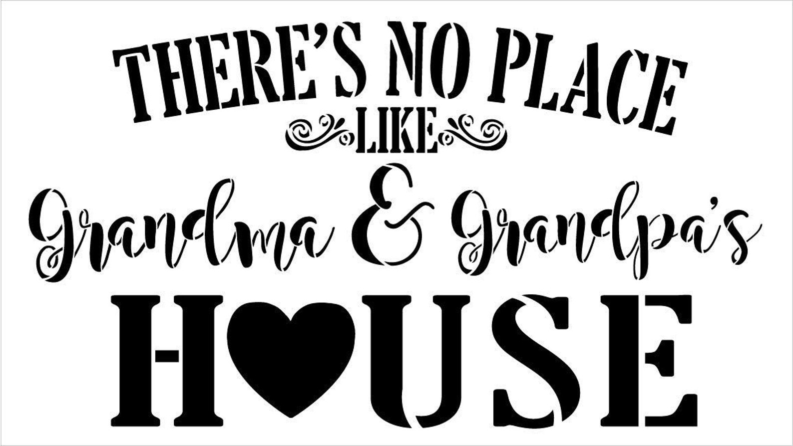 There is No Place Like Grandma and Grandpa's House by Etsy