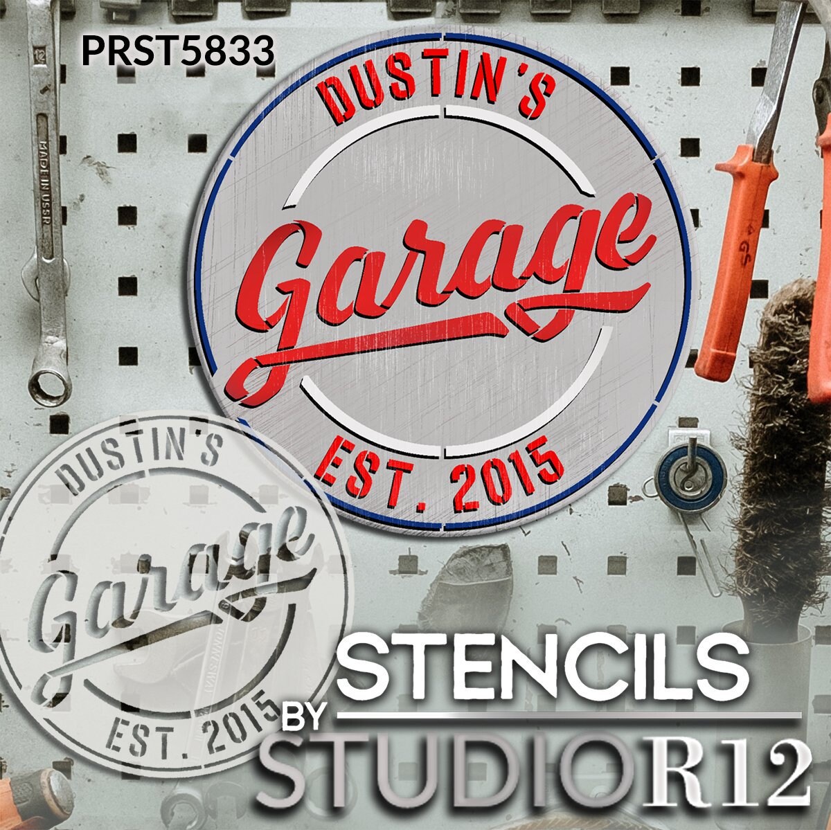 Personalized Garage Sign Stencil by StudioR12 DIY Workshop - Etsy 日本 Personalized Garage Sign Stencil by StudioR12 DIY Workshop - Etsy 日本