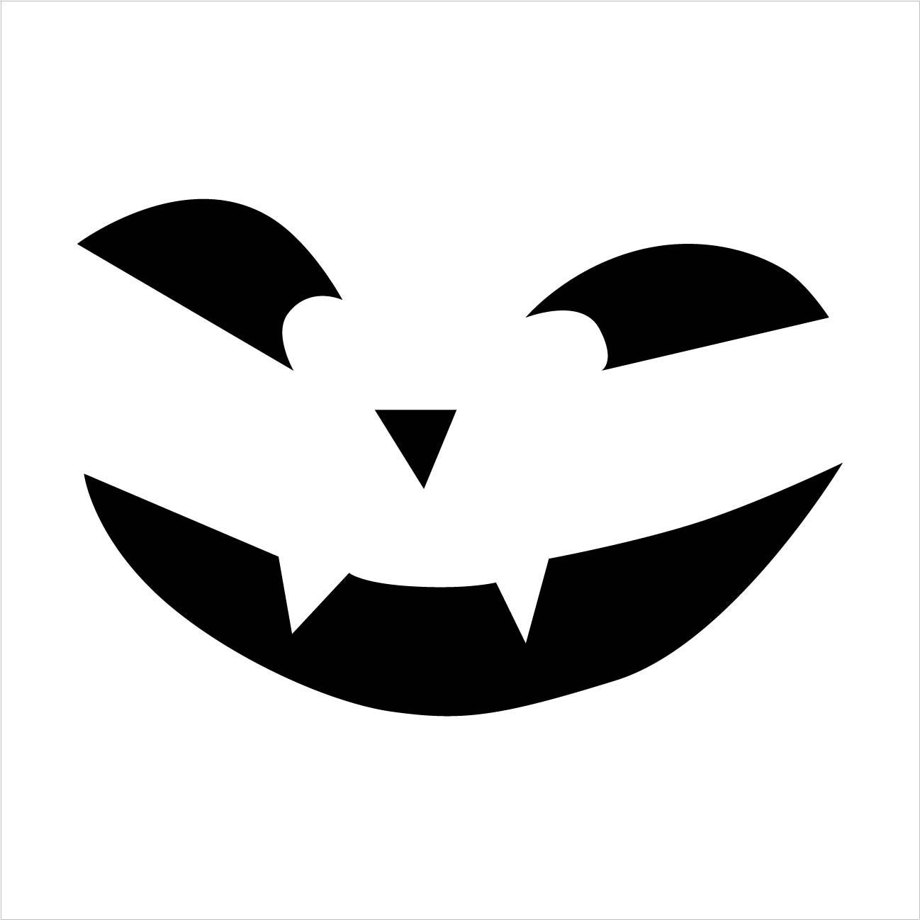 Vampire Jack-o-lantern Stencil by Studior12 Craft & Paint - Etsy UK