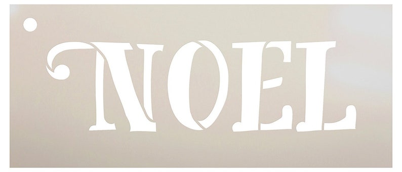 Noel Stencil by Studior12 Reusable Mylar Template Use for - Etsy