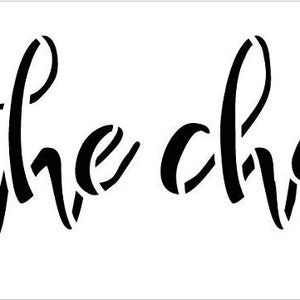 Be the Change Stencil by Studior12 Inspirational for Painting Wood Sign ...