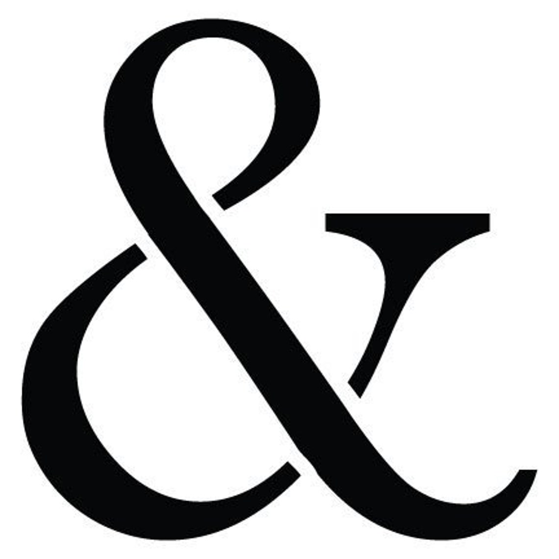 Classic Ampersand Stencil By StudioR12 Select Size Etsy classic-ampersand-stencil-by-studior12-select-size-etsy