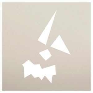 Scary Jack-o-lantern Stencil by Studior12 Craft &amp; Paint DIY Halloween ...