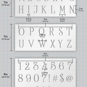 DIY Home Coordinates Stencil Set by Studior12 Stencil Kit Reusable ...