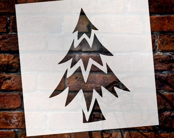 Tree stencil | Etsy