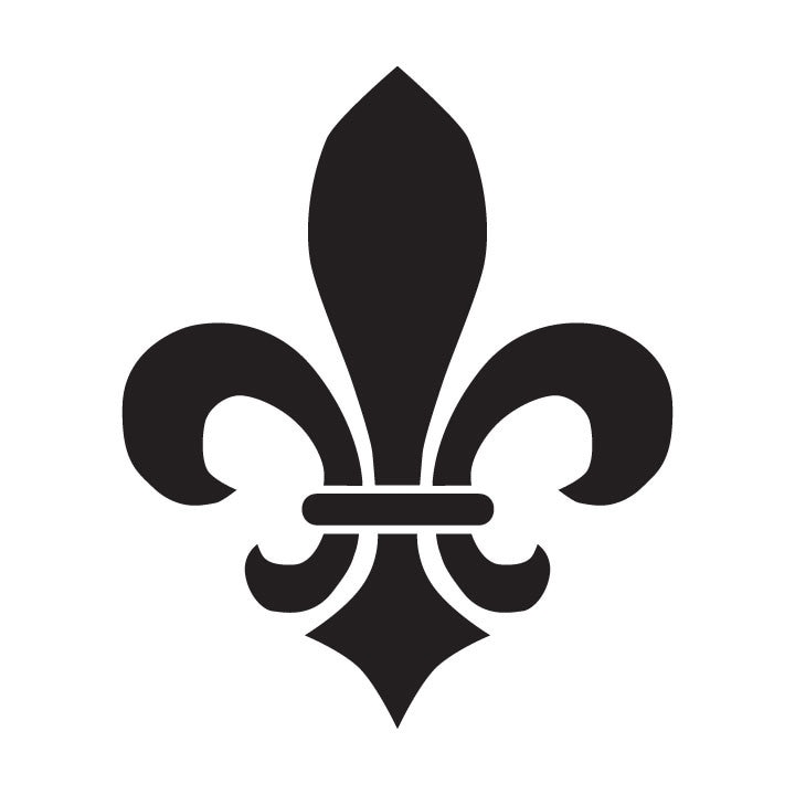 Versailles Fleur De Lis Art Stencil by Studior12 Reusable - Etsy