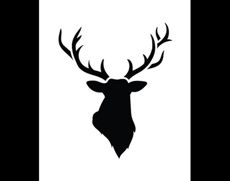 Big Buck Art Stencil Select Size STCL1285 by Studior12 - Etsy