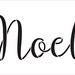 Noel Stencil by Studior12 Reusable Mylar Template Use for Painting ...