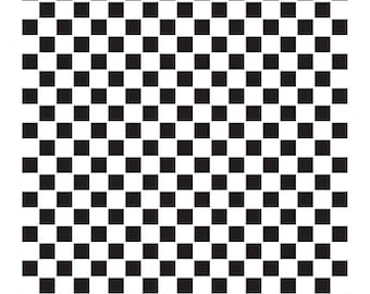 1/4" Checks Pattern Stencil - Select Size