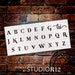 Funny Cursive Script Stencil by Studior12 DIY Dainty Humor Quote Home ...