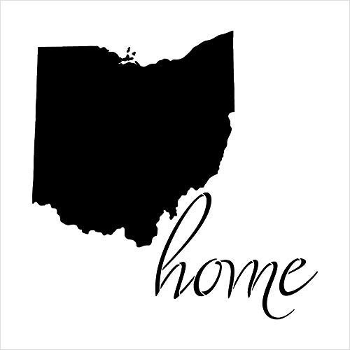 Home Ohio State Stencil by Studior12 Reusable Mylar | Etsy