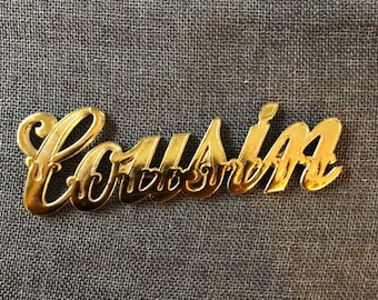 Cousin Antique Vintage NOS German Dresden Embossed Foil Die Cut Paper Scrap Seals Embellishments