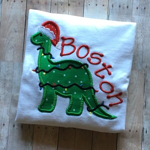 Dinosaur Christmas Shirt
