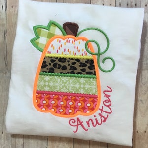 Personalized Pumpkin Shirt or One Piece BodySuit