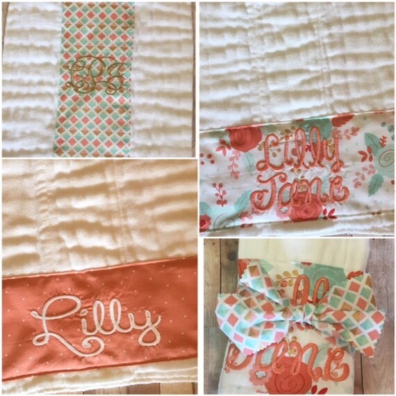 custom burp cloths