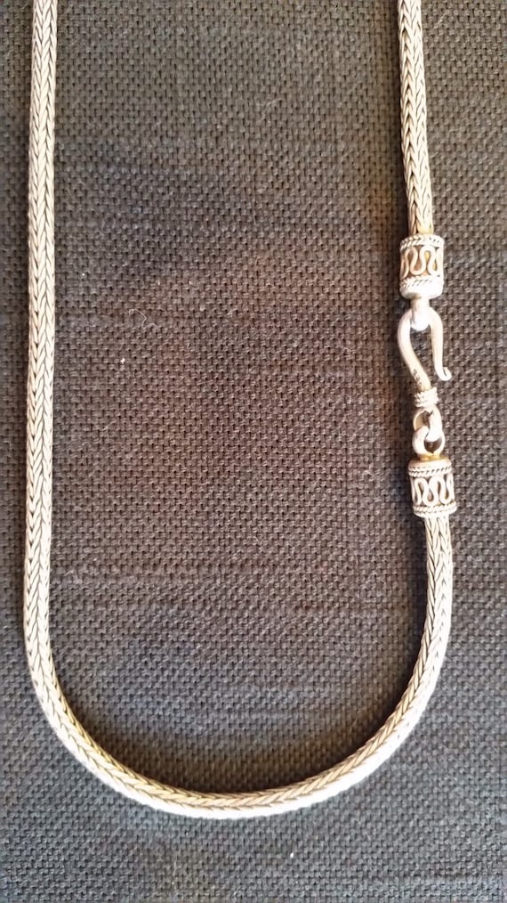 CHAIN, Sterling Silver 22" Oxidized Chain
