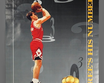 マイケル ジョーダン ポスター ビンテージ シカゴ ブルズ
