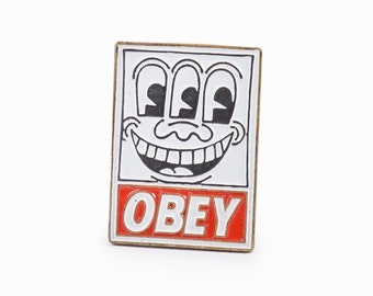 OBEY x Keith Haring Pin Vintage Keith Jewelry