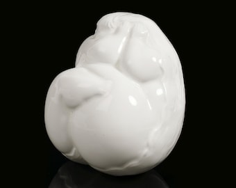 磁器製裸婦像、ゲーベル、モデル1033、女性、ミッドセンチュリーアート