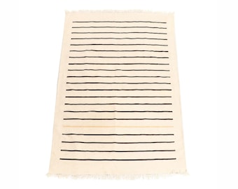 Danish Ørskov & Co. Cotton Rug Rud Thygesen Johnny Sørensen Danish Modern Handwoven