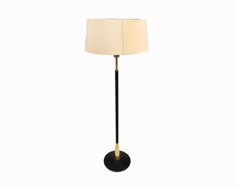 Gerald Thurston Floor Lamp Metal Brass Mid Century Modern