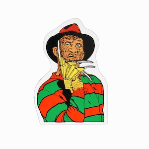 Naklejka vendingowa Freddy Krueger Vintage