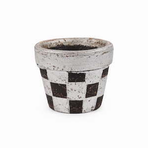 Studio Nova Miniature Planter Checkered