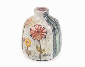 Modigliani Roma Ceramic Vase Italy Mid Century Modern