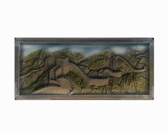 Great Wall of China 3D Acrylic Plate Plaque
