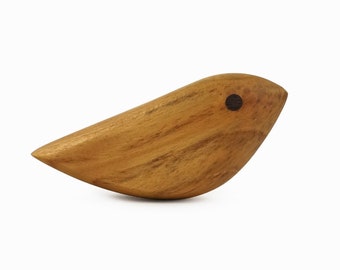 Jacob Hermann Teak Wood Bird Replica Scandinavian Figurine WARM Nordic
