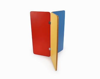 Plywood Tri-Color Table Base Mid Century Modern