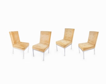 Milo Baughman Dining Chair Set of 4 DIA Design Institute America Mid Century Modern