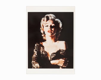 Marilyn Monroe Pocztówka Pocztówka Vintage Bruno Bernard