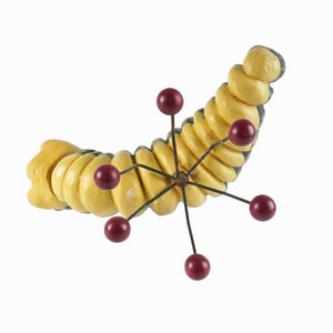 Vintage Resin Caterpillar Sculpture Figurine image 7