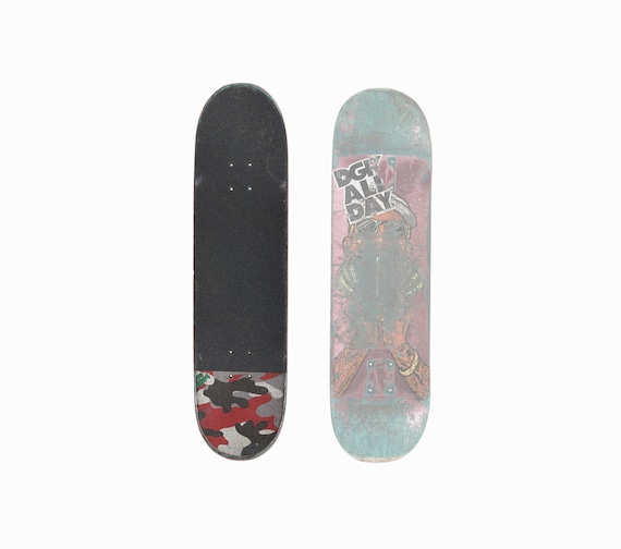 Vintage Graphic Skateboard Deck Skateboarding DGK Camo - Etsy