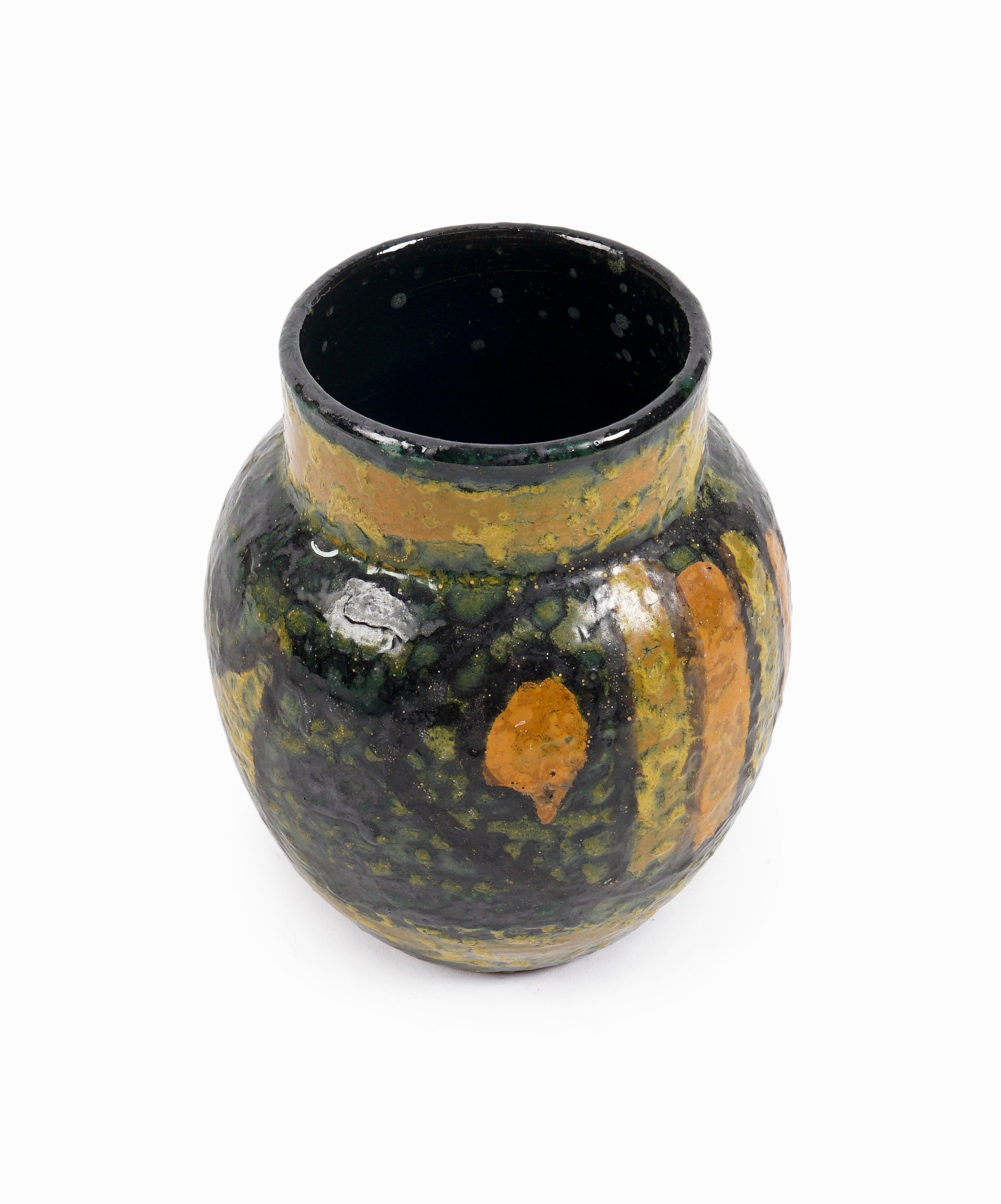 小さなイタリア製陶器の花瓶 - Etsy 日本