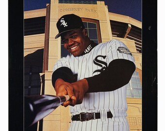 MLB シカゴホワイトソックス フランク・トーマス選手　ユニフォーム L フランク・トーマス ポスター「ビッグ・ハート」 MLB 野球 シカゴ