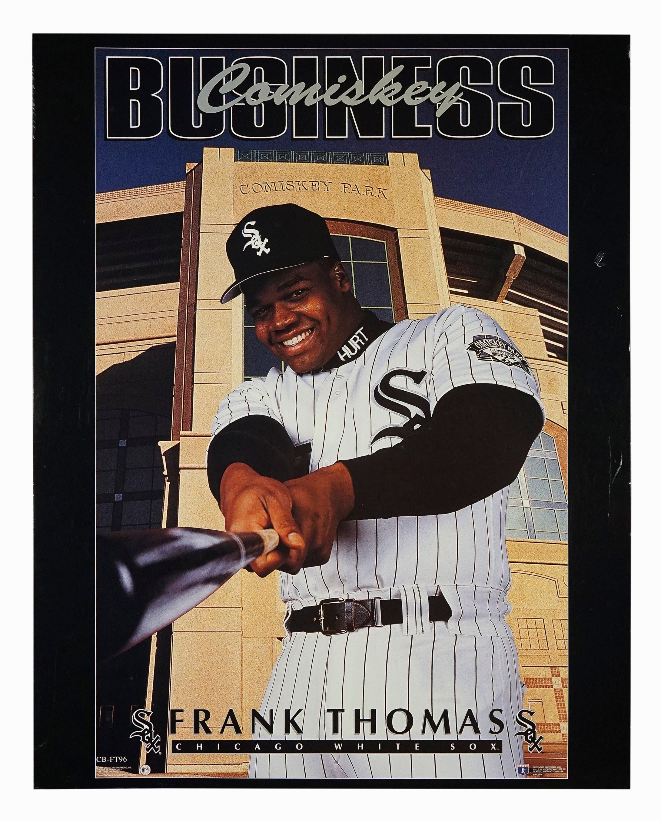 フランク・トーマス ポスター「ビッグ・ハート」 MLB 野球 シカゴ