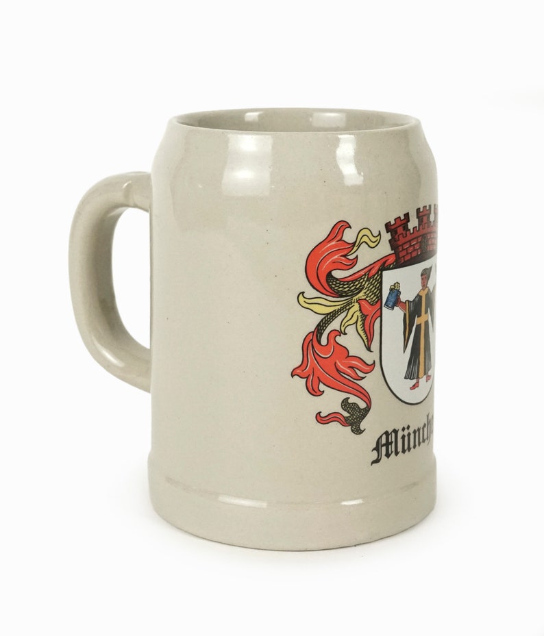 Ceramic Beer Stein Munchen Made in Germany Mug 0.5L Etsy