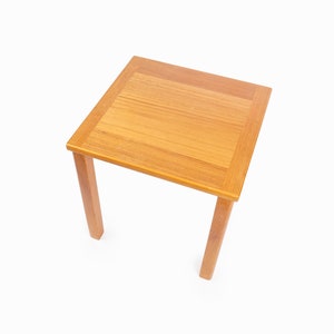 Interform Collection Teak Side Table Denmark IC Mid Century Modern image 3