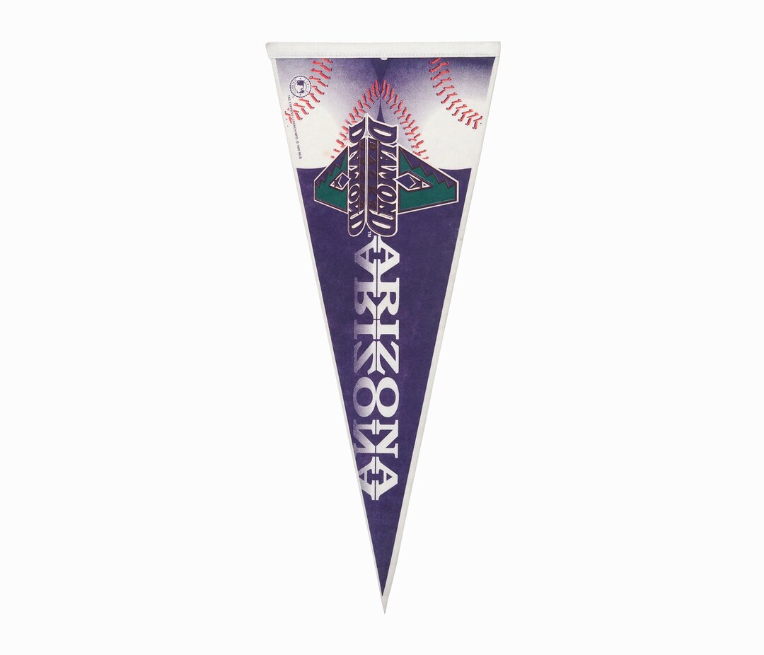 Arizona Diamondbacks D-backs Felt Pennant Baseball Souvenir Flag ...