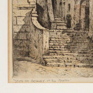 Joseph Margulies Etching on Paper Print image 5