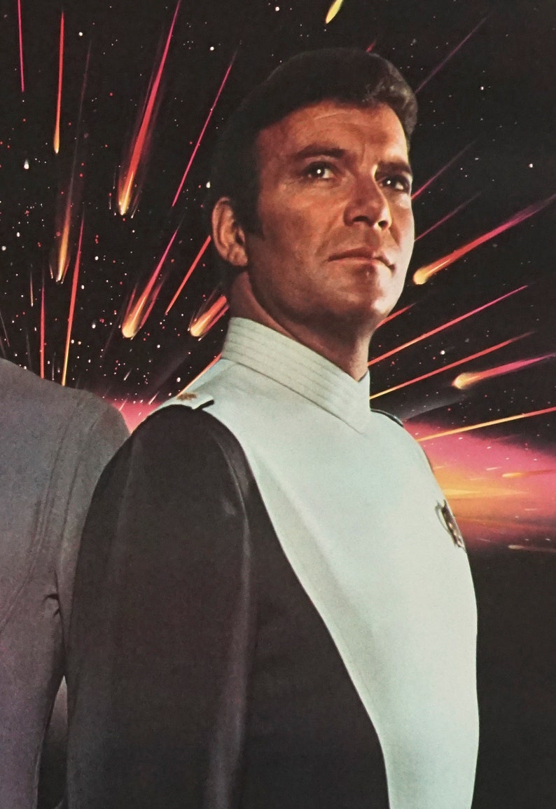 Vintage 1979 Star Trek Poster Spock & Captain Kirk - Etsy